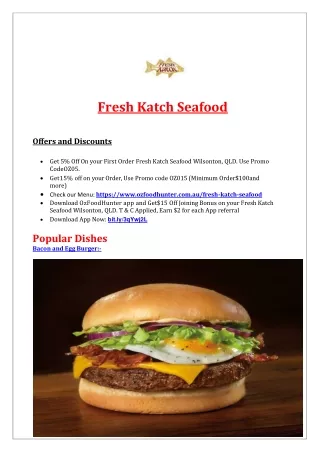 fresh katch seafood offers and discounts