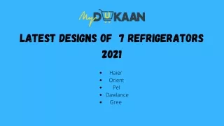 Top Best Refrigerators in Pakistan To Buy in 2021 | MyDukaan.Pk