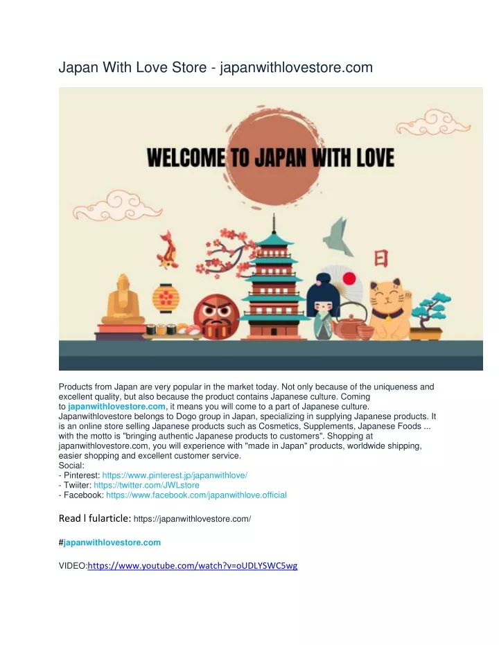 japan with love store japanwithlovestore com