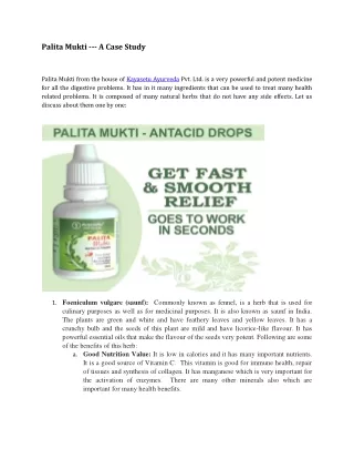 palita mukti a case study