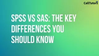 spss vs sas the key differences you should know
