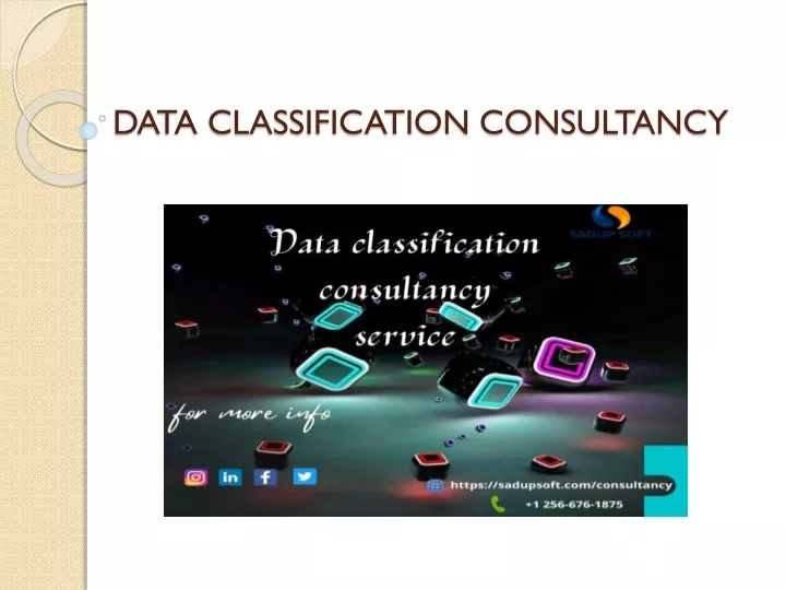 data classification consultancy