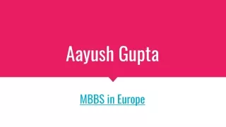 MBBS in Europe | Europe Medical College | Study Mbbs in Europe