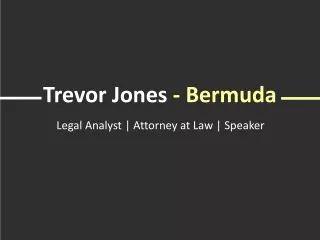 trevor jones bermuda