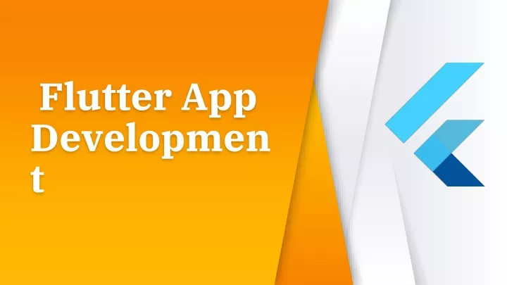 flutter app development