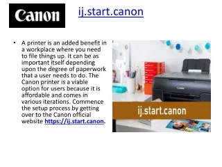 Canon Printer Setup Software Manual