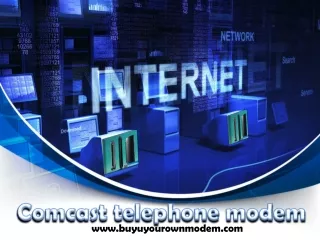 Comcast telephone modem