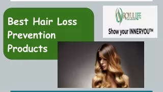 Best Hair Loss Prevention Products