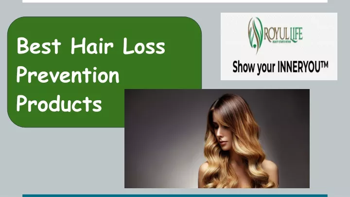 best hair loss prevention products