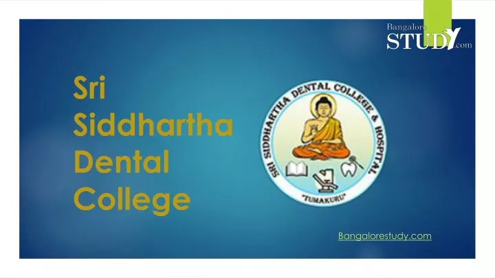sri siddhartha dental college