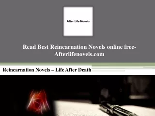 Read Best Reincarnation Novels online free- Afterlifenovels.com