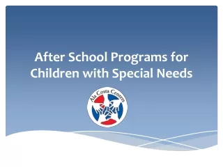 after school programs for children with special needs