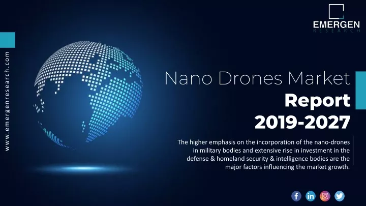 nano drones market report 2019 2027