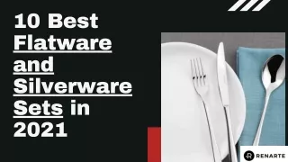 17 Best Flatware and Silverware Sets in 2021