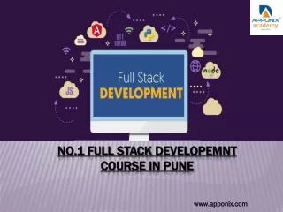 No.1 Full Stack Developemnt Course in Pune PPT