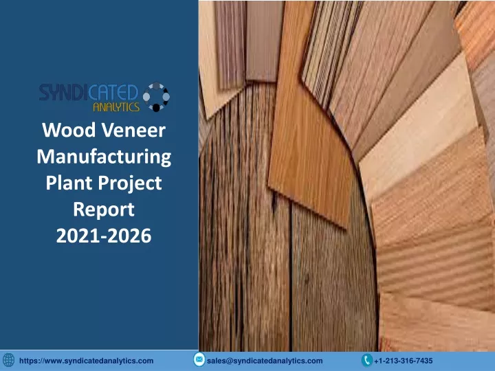 wood veneer manufacturing plant project report