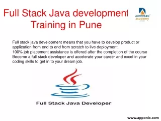 full stack java