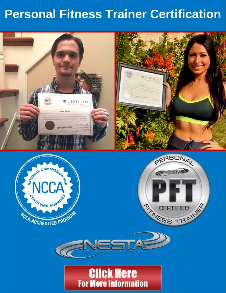 personal fitness trainer certification