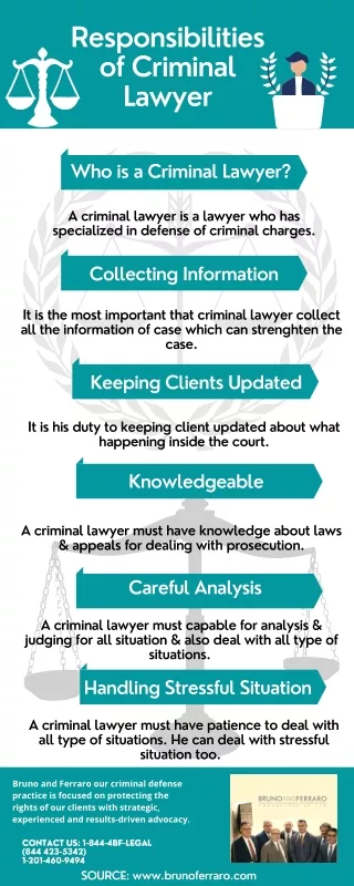 Responsibilities of Criminal Lawyer!