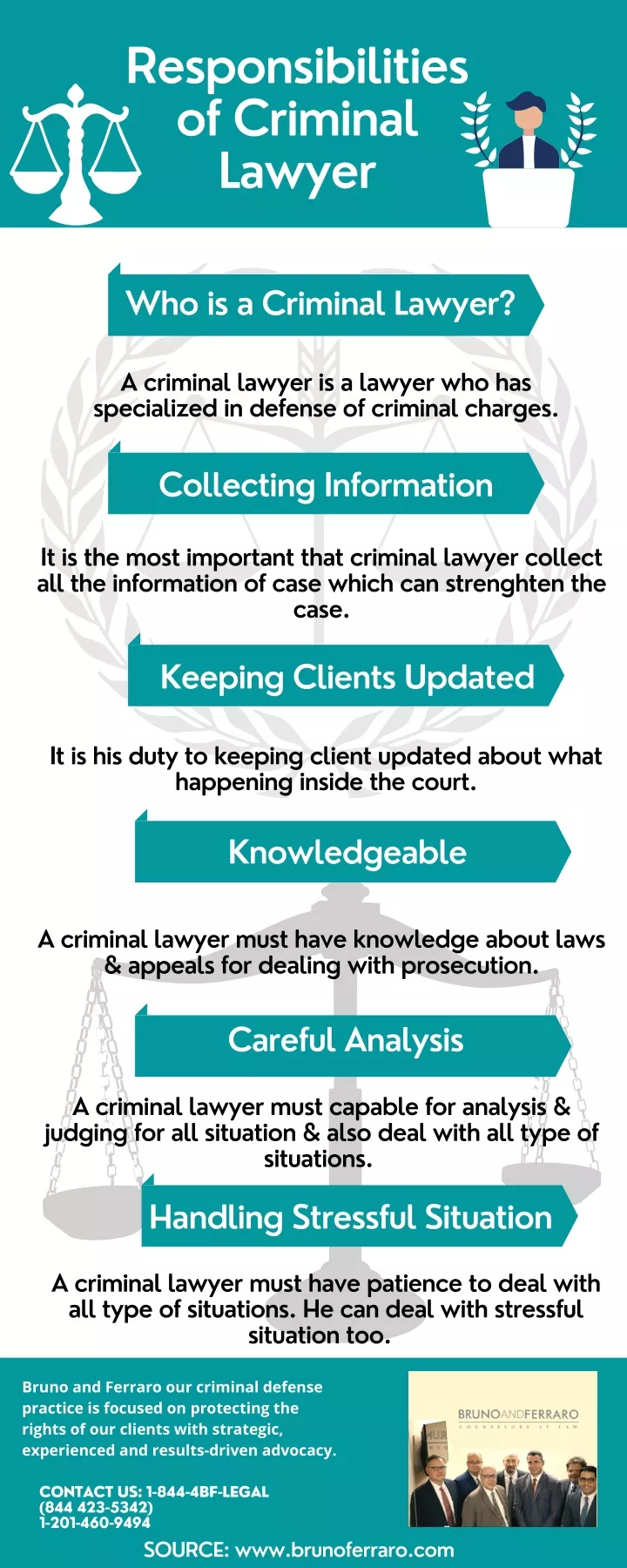 responsibilities of criminal lawyer