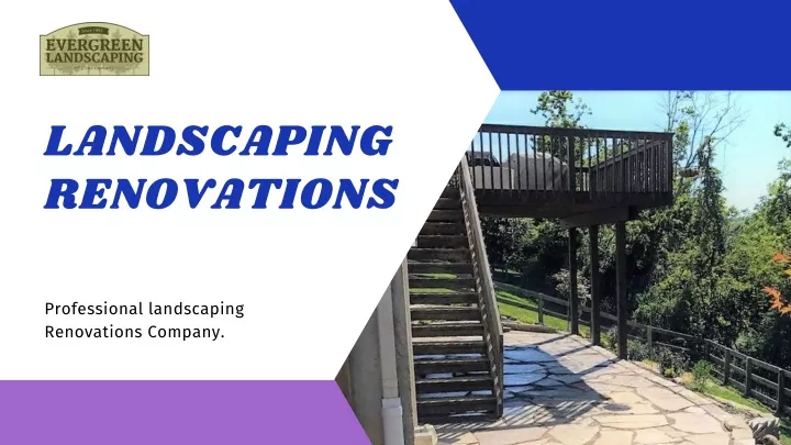 landscaping renovations