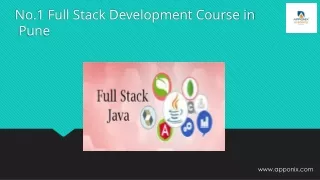 Full stack java development