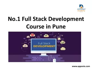 No.1 Full Stack Developemnt Course in Pune