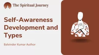 Self-Awareness Development and Types - The Spiritual Journey