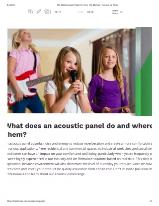 Acoustic Panel