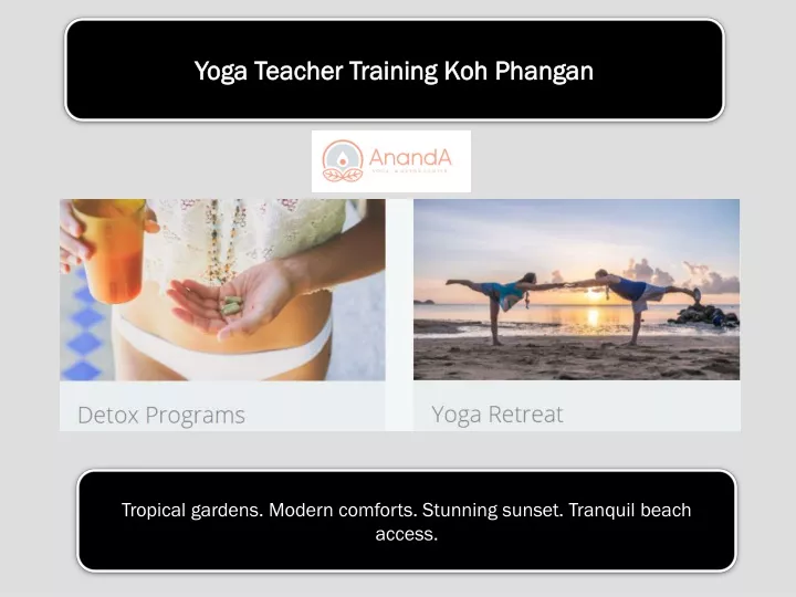 yoga teacher training koh phangan