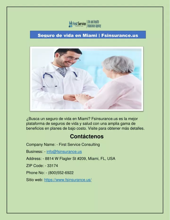 seguro de vida en miami fsinsurance us