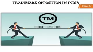 Trademark Opposition in India