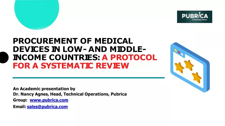 procurement of medical