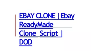 e b a y c l one ebay
