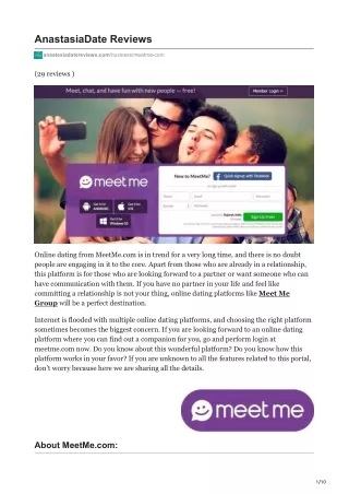 MeetMe.com | The Dating App to Chat and Find Single in 2021