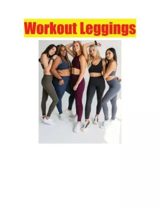 Workout Leggings