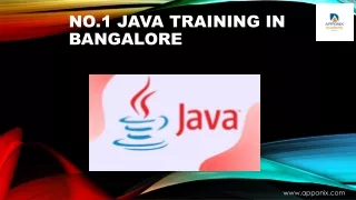 Java training in Bangalore