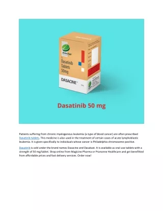 patients suffering from chronic myelogenous