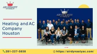 Heating and AC Company in Houston | Best Price -  Air Dynasty