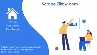 scrape zillow com