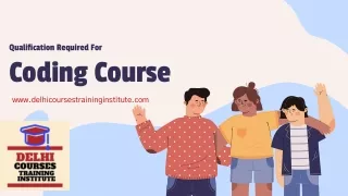 Qualification Required For Coding Course