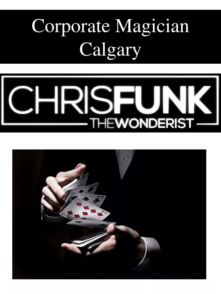 corporate magician calgary