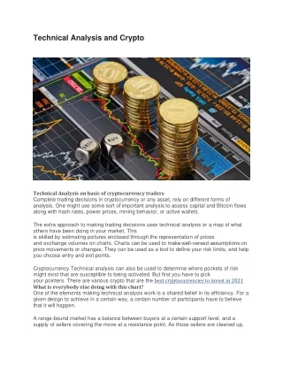 technical analysis and crypto