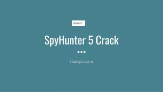 spyhunter 5 crack