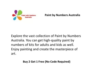 paint by numbers australia