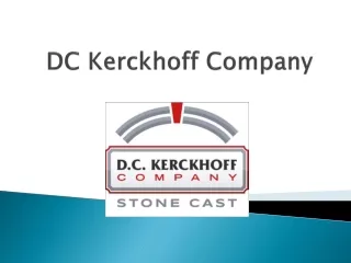 dc kerckhoff company