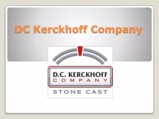 dc kerckhoff company