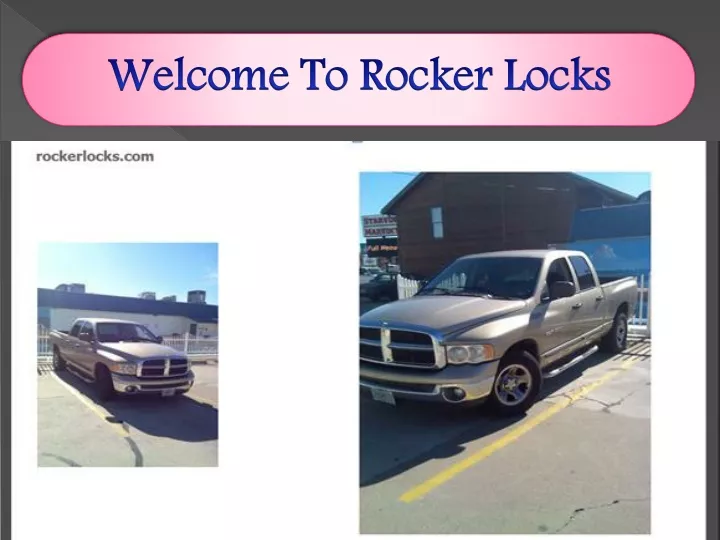 welcome to rocker locks
