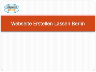 webseite erstellen lassen berlin