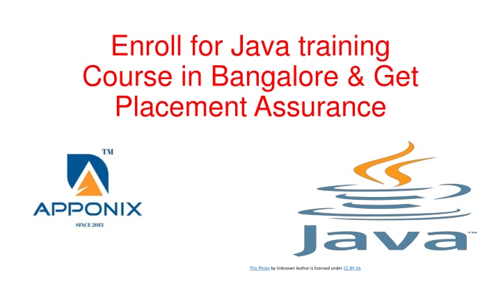 enroll for java training course in bangalore get placement assurance